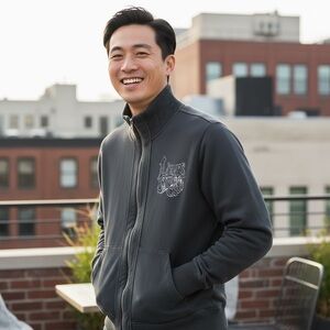 Levi's Black Men's Jacket * Levi's San Francisco * Rebel‎ Head Bangin' * Size Sm